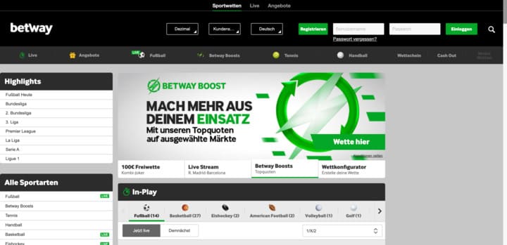 Betway apuestas deportivas